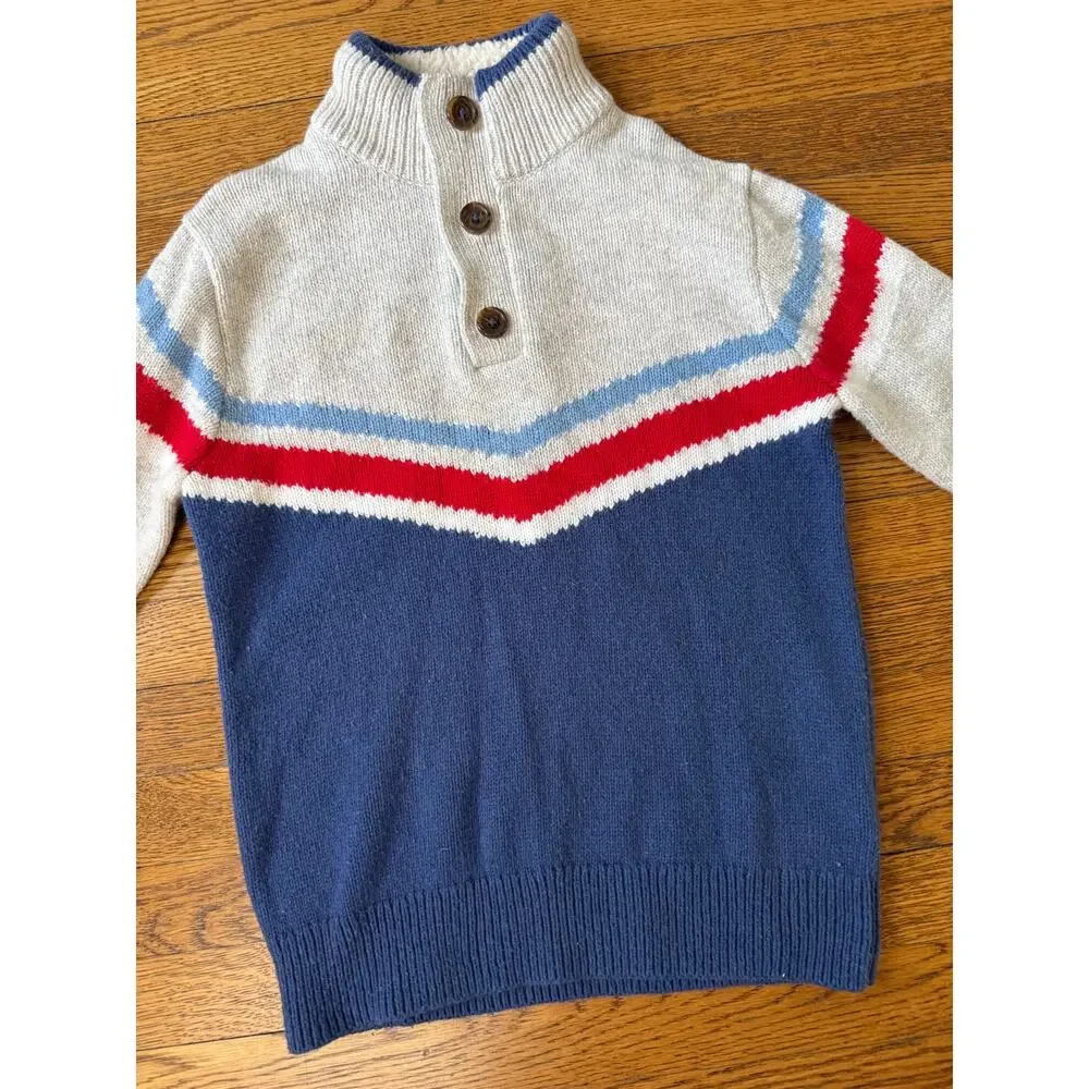 Gap Boys' Knit Shearling Sweater Size 10-12